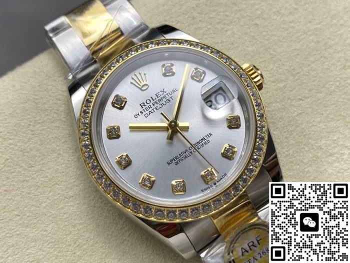 Replica Rolex Datejust m278383rbr-0019 AR Factory Silver dial - Image 3