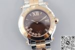 Replica Chopard HAPPY DIAMONDS 278488-9003 YF Factory Roman numerals - Image 15