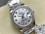Replica Rolex Datejust m278384rbr-0033 AR Factory Diamond bezel - Image 14