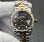Replica Rolex Datejust m126231-0041 VS Factory Date display