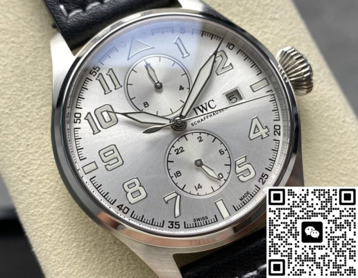 Replica IWC pilot IW515302 TW Factory Silver dial - Image 4