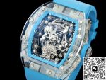 Replica Richard Mille RM56-02 RM Factory Tourbillon blue strap - Image 5
