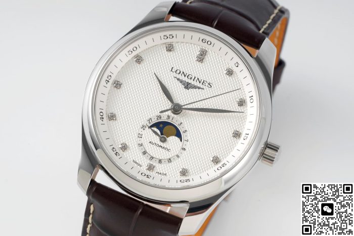 Replica Longines Master Collection L2.919.4.77.3 APS Factory Diamond hour markers - Image 5