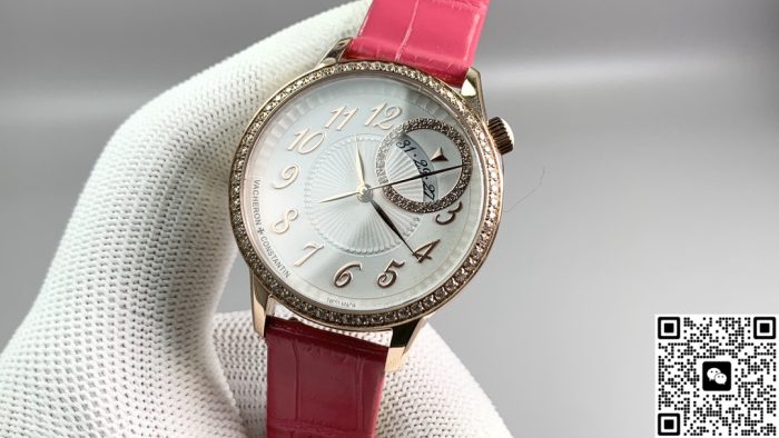 Replica Vacheron Constantin ÉGÉRIE 4605F-000R-B496 GR Factory V3 Pink strap - Image 6