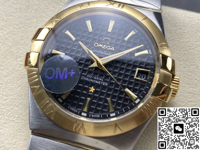 Replica Omega Constellation 123.20.38.21.01.002 OM Factory Folding clasp - Image 6