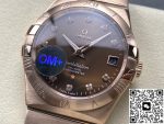 Replica Omega Constellation 123.50.38.21.63.001 OM Factory Dark brown dial - Image 5