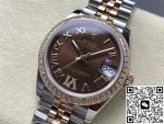 Replica Rolex Datejust m278381rbr-0006 AR Factory Chocolate dial - Image 4