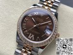 Replica Rolex Datejust m278381rbr-0006 AR Factory Chocolate dial - Image 16