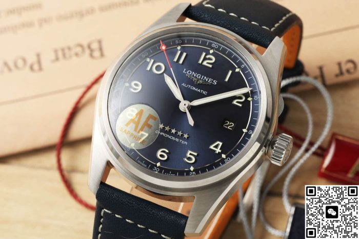 Replica Longines Spirit L3.810.4.93.0 AF Factory Dark Blue - Image 5