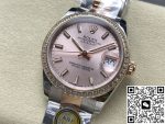 Replica Rolex Datejust m278381rbr-0009 AR Factory Rose gold dial - Image 4