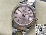 Replica Rolex Datejust m278381rbr-0009 AR Factory Rose gold dial - Image 16