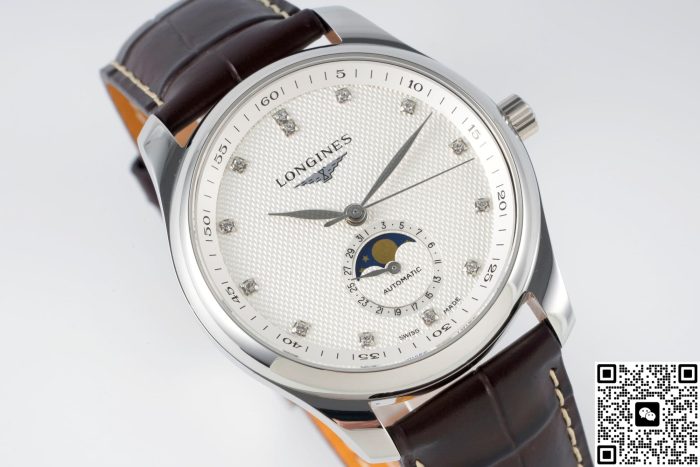 Replica Longines Master Collection L2.919.4.77.3 APS Factory Diamond hour markers - Image 4