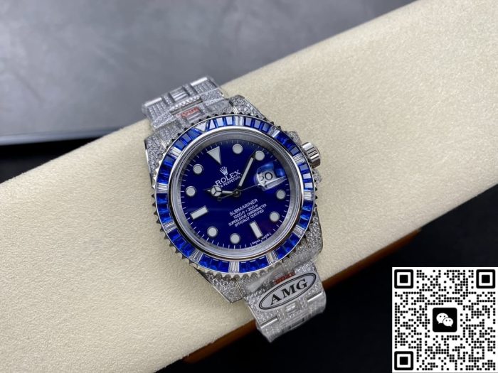Replica Rolex Greenwich II 116759 SAru-78211 AMG Factory Blue Dial - Image 5