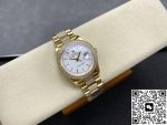 Replica Rolex Day-Date m128348rbr-0048 8+ Factory Diamond bezel - Image 5