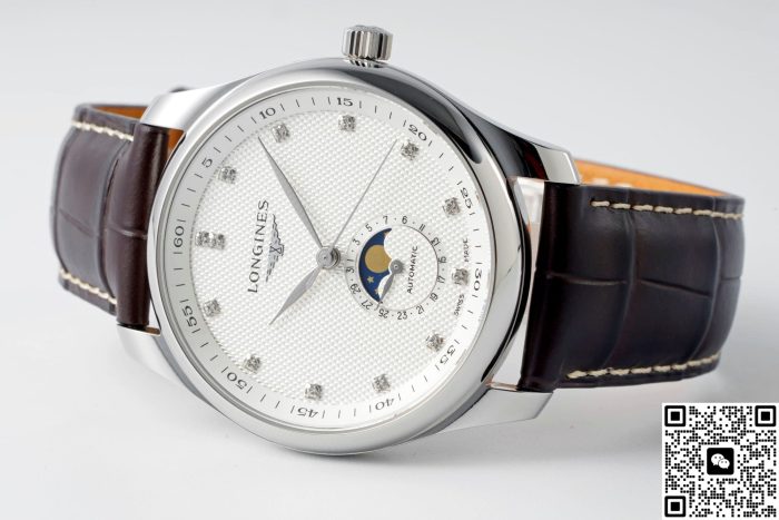 Replica Longines Master Collection L2.919.4.77.3 APS Factory Diamond hour markers - Image 6