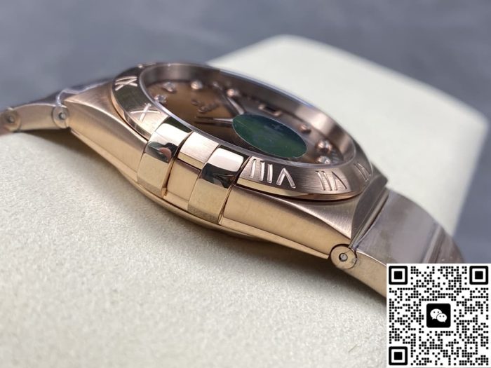 Replica Omega Constellation 123.50.38.21.63.001 OM Factory Dark brown dial - Image 7