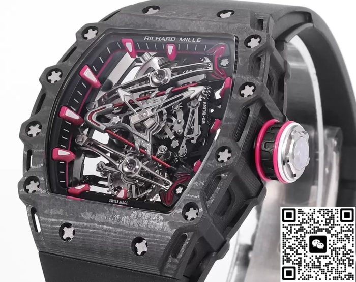 Replica Richard Mille RM38-02 RM Factory Black case - Image 6
