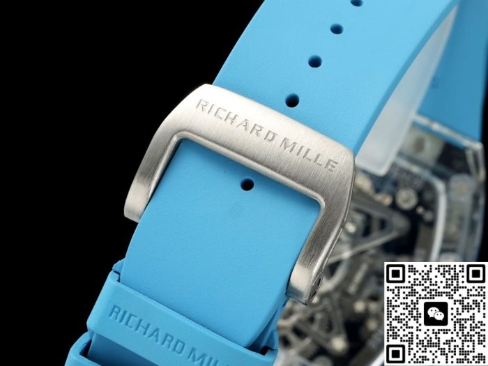 Replica Richard Mille RM56-02 RM Factory Tourbillon blue strap - Image 6