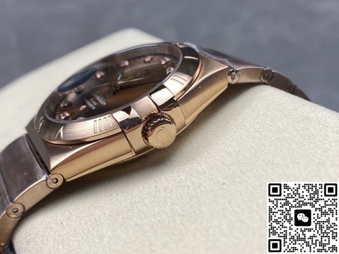 Replica Omega Constellation 123.50.38.21.63.001 OM Factory Dark brown dial - Image 6