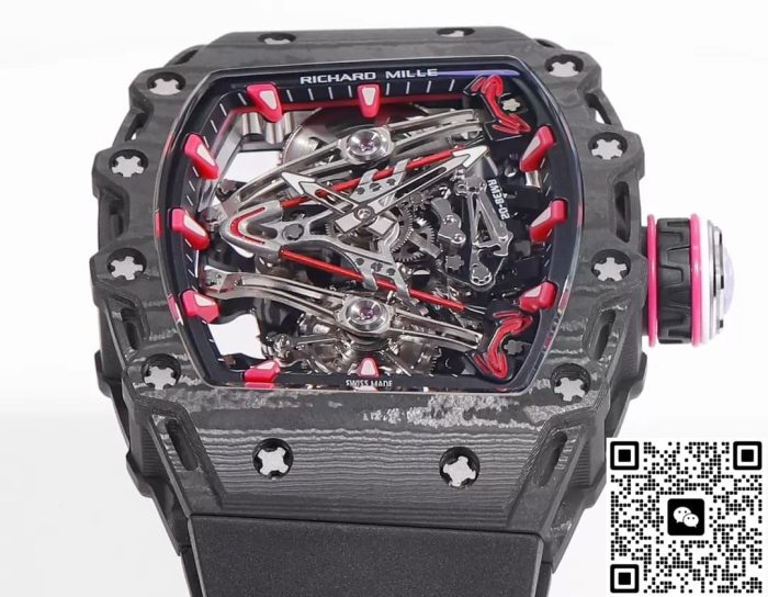 Replica Richard Mille RM38-02 RM Factory Black case - Image 5