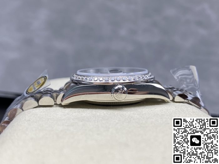 Replica Rolex Datejust m278384rbr-0022 AR Factory Diamond bezel - Image 6