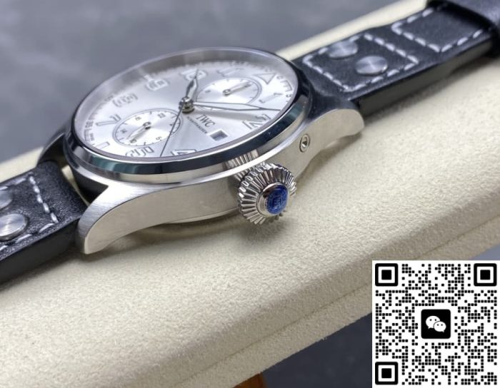 Replica IWC pilot IW515302 TW Factory Silver dial - Image 6