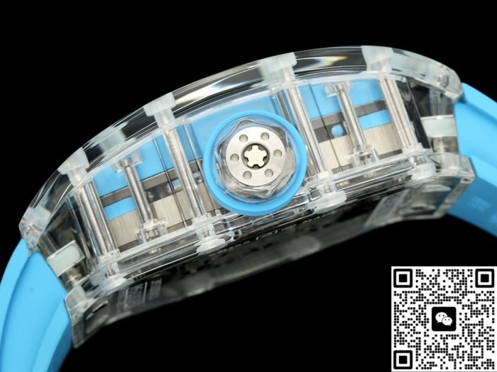 Replica Richard Mille RM56-02 RM Factory Tourbillon blue strap - Image 9