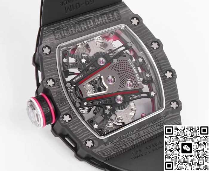Replica Richard Mille RM38-02 RM Factory Black case - Image 8