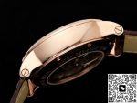 Replica Cartier Ronde De W1556219 RMS Factory Tourbillon Brown strap - Image 7