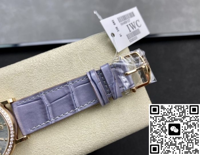 Replica IWC Portofino IW458107 V7 Factory Lilac strap - Image 10