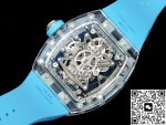Replica Richard Mille RM56-02 RM Factory Tourbillon blue strap - Image 10