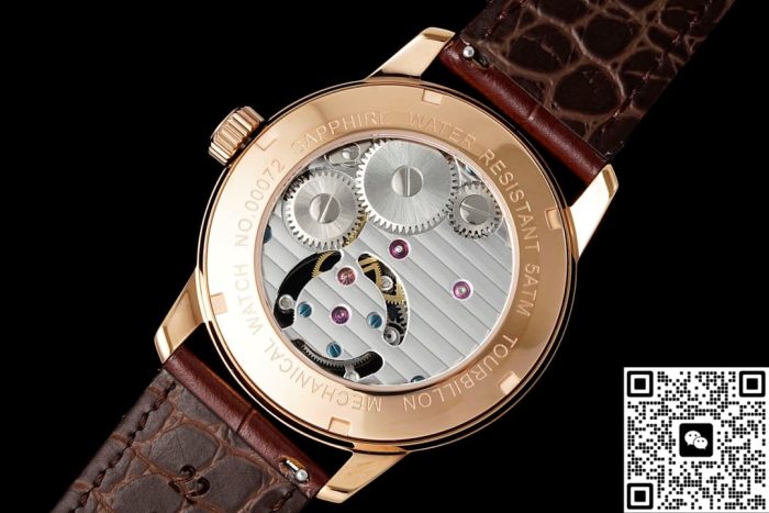 Replica Patek Philippe Tourbillon RMS Factory Transparent case back - Image 7