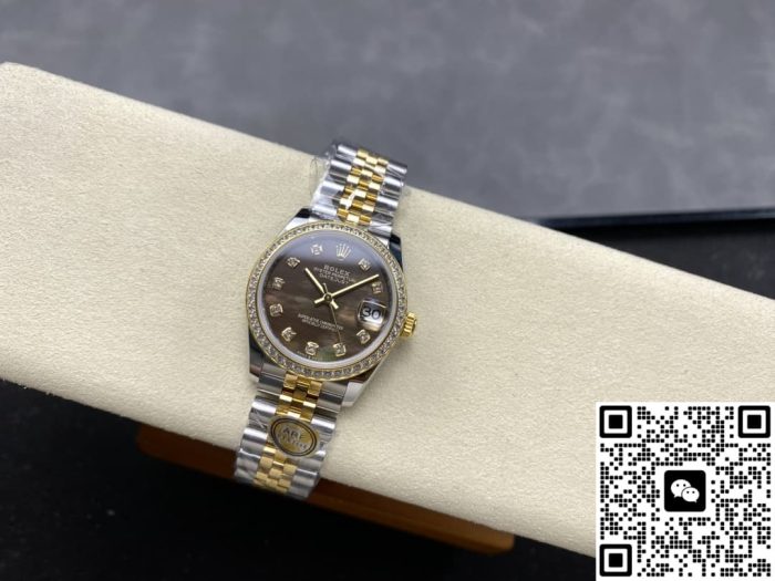 Replica Rolex Datejust m278383rbr-0024 AR Factory Mother of Pearl Dial - Image 10