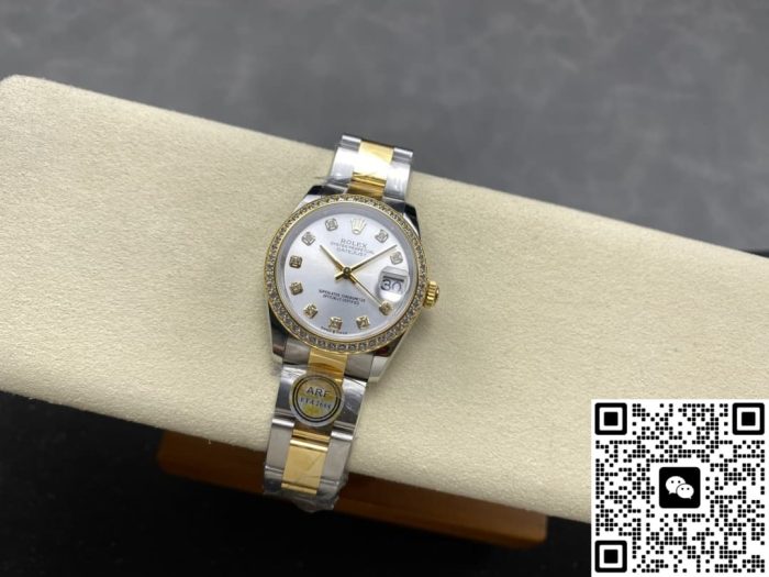 Replica Rolex Datejust m278383rbr-0019 AR Factory Silver dial - Image 11