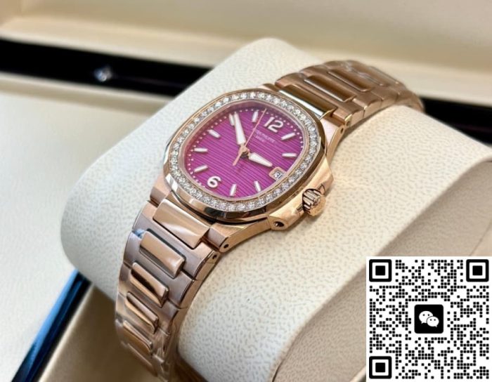 Replica Patek Philippe Nautilus 7010/1R-013 GR Factory Purple dial - Image 7