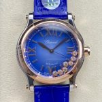 Replica Chopard HAPPY SPORT 278578-6003 YF Factory Gradient blue dial - Image 11