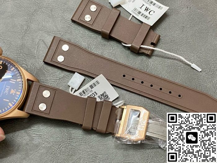Replica IWC Pilot’s Watch IW329703-001 M+ Factory Black Dial - Image 9