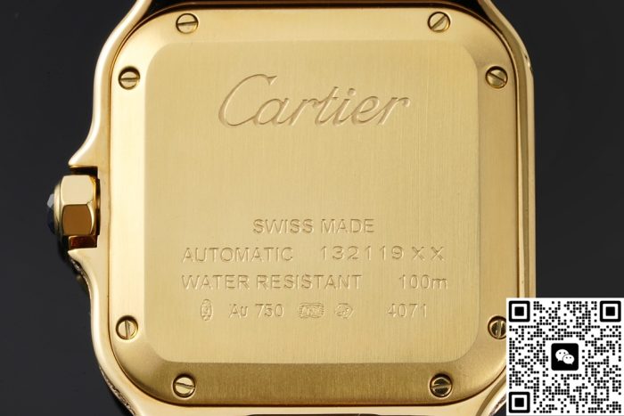 Replica Cartier Santos WJSA0013 BV Factory Roman numerals - Image 8
