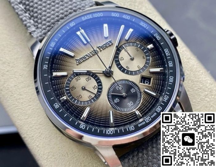 Replica Audemars Piguet CODE 11.59 26393QT.OO.A064KB.01 OMF Factory Smoked beige dial - Image 3