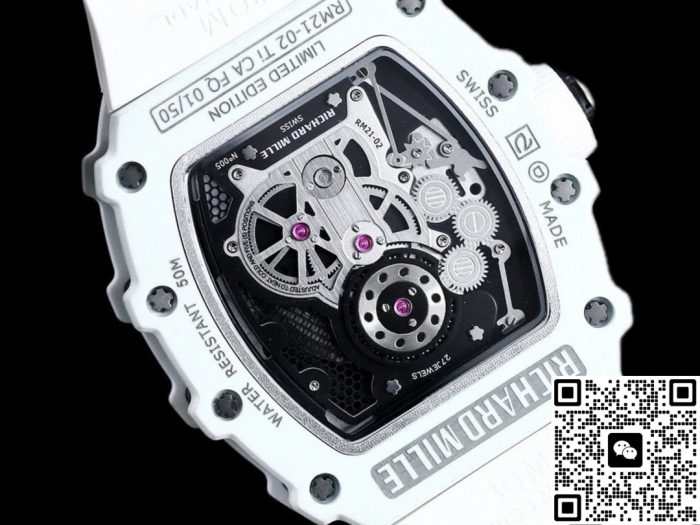 Replica Richard Mille RM21-01 RM Factory Tourbillon Folding clasp - Image 9