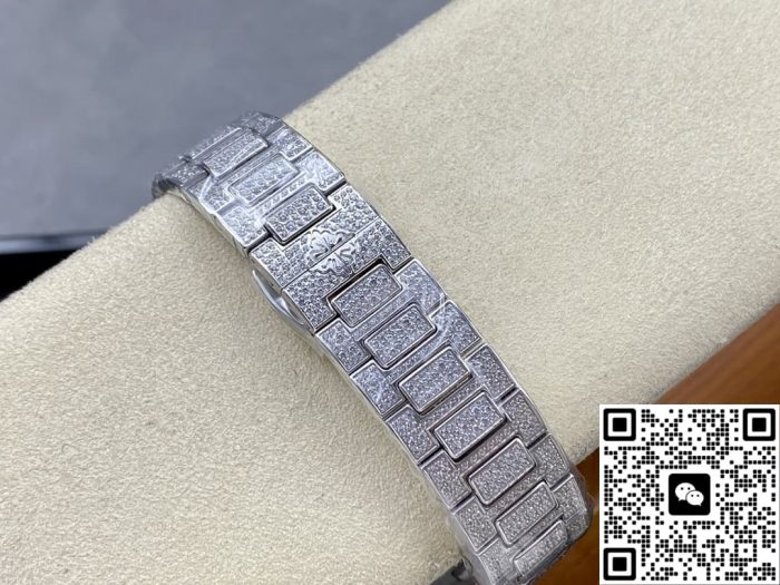 Replica Patek Philippe Nautilus 7021-1G-001 AMG Factory Diamond dial - Image 7