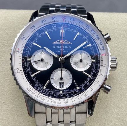 Replica Breitling Navitimer 1 AB0139211B1A1 BLS factory Black Panda Dial