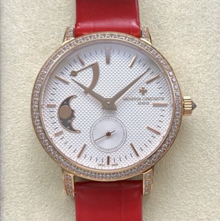Replica Vacheron Constantin Traditionnelle 83570-000R-B691 TW Factory Red strap