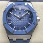 Replica Audemars Piguet Royal Oak Offshore 15605SK.OO.A350CA.01 APP Factory Smoked blue dial
