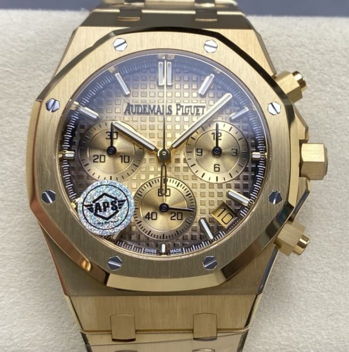 Replica Audemars Piguet Royal Oak 26240BA.OO.1320BA.02 APS Factory Smoked gold dial - Image 1