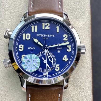 Replica Patek Philippe Complications 7234G-001 GR Factory V2 Shiny Navy dial