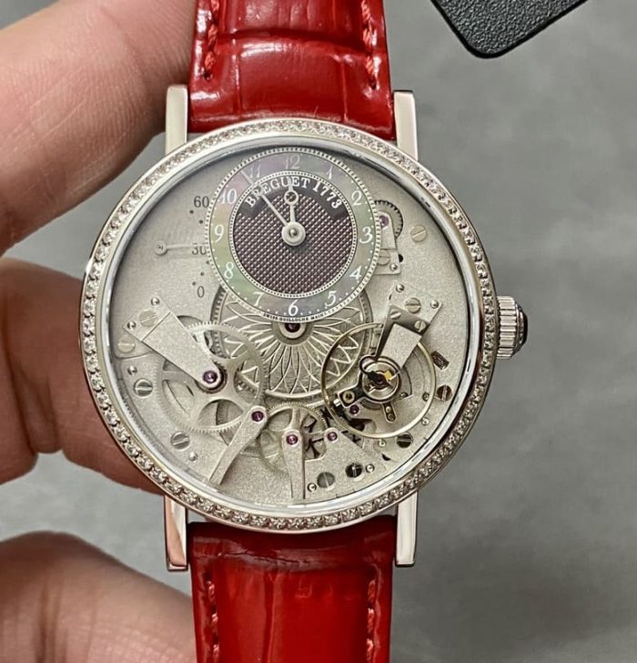 Replica Breguet Tradition 7038BB-1T-9V6-D00D ZF Factory Red strap - Image 1