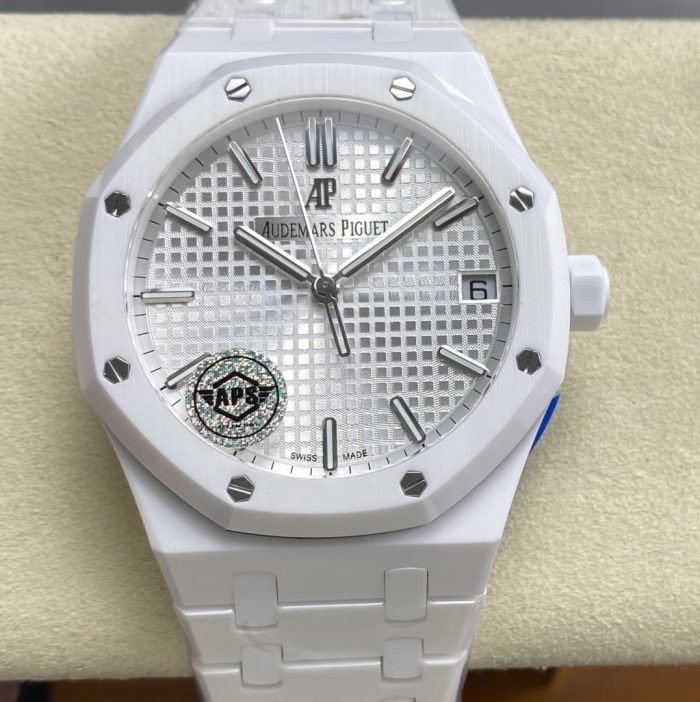 Replica Audemars Piguet Royal Oak 15500 APS Factory Silver dial - Image 1