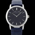 Replica A Lange Sohne Saxonia 205.086-LS2053AX F8 Factory V3 Dark blue strap