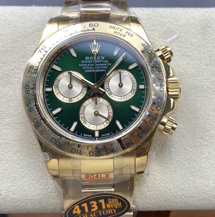 Replica Rolex Cosmograph Daytona 126508-0008 QF Factory green dial - Image 1